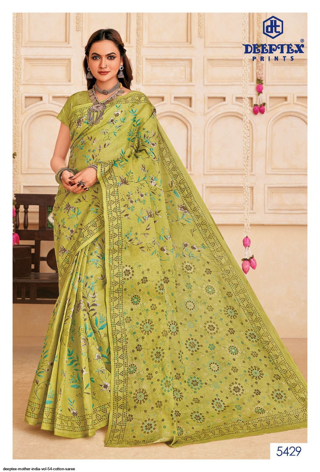 DEEPTEX MOTHER INDIA VOL 54 COTTON SAREE