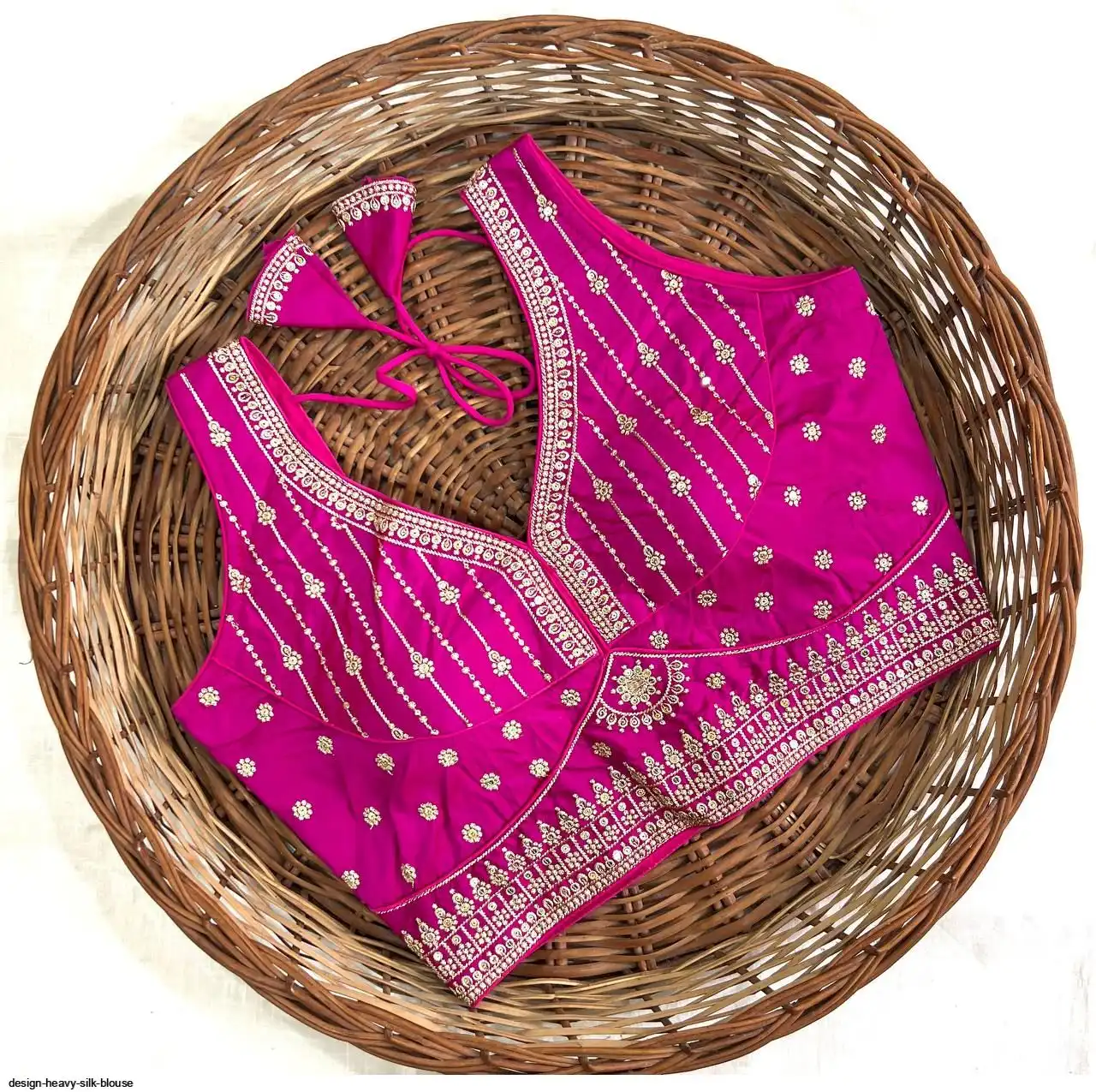 DESIGN HEAVY SILK BLOUSE 4