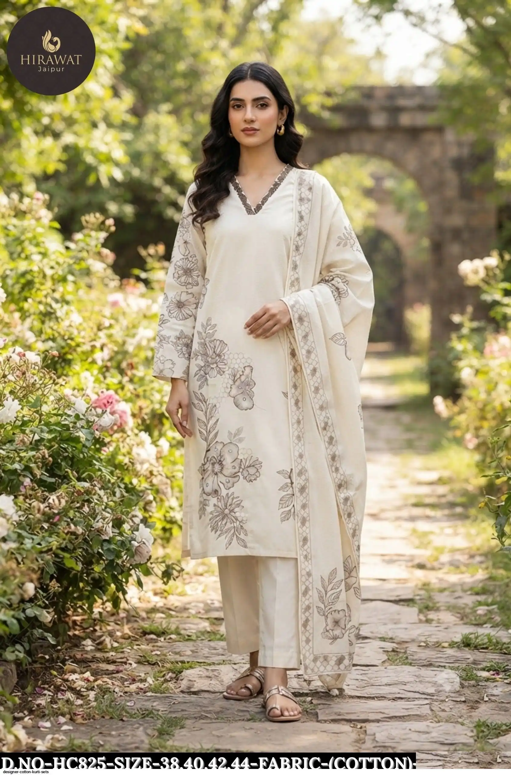 DESIGNER COTTON KURTI SETS A