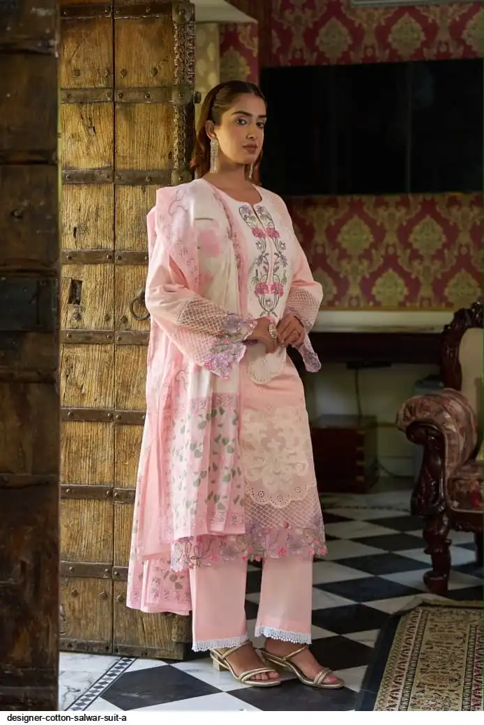 DESIGNER COTTON SALWAR SUIT A 2