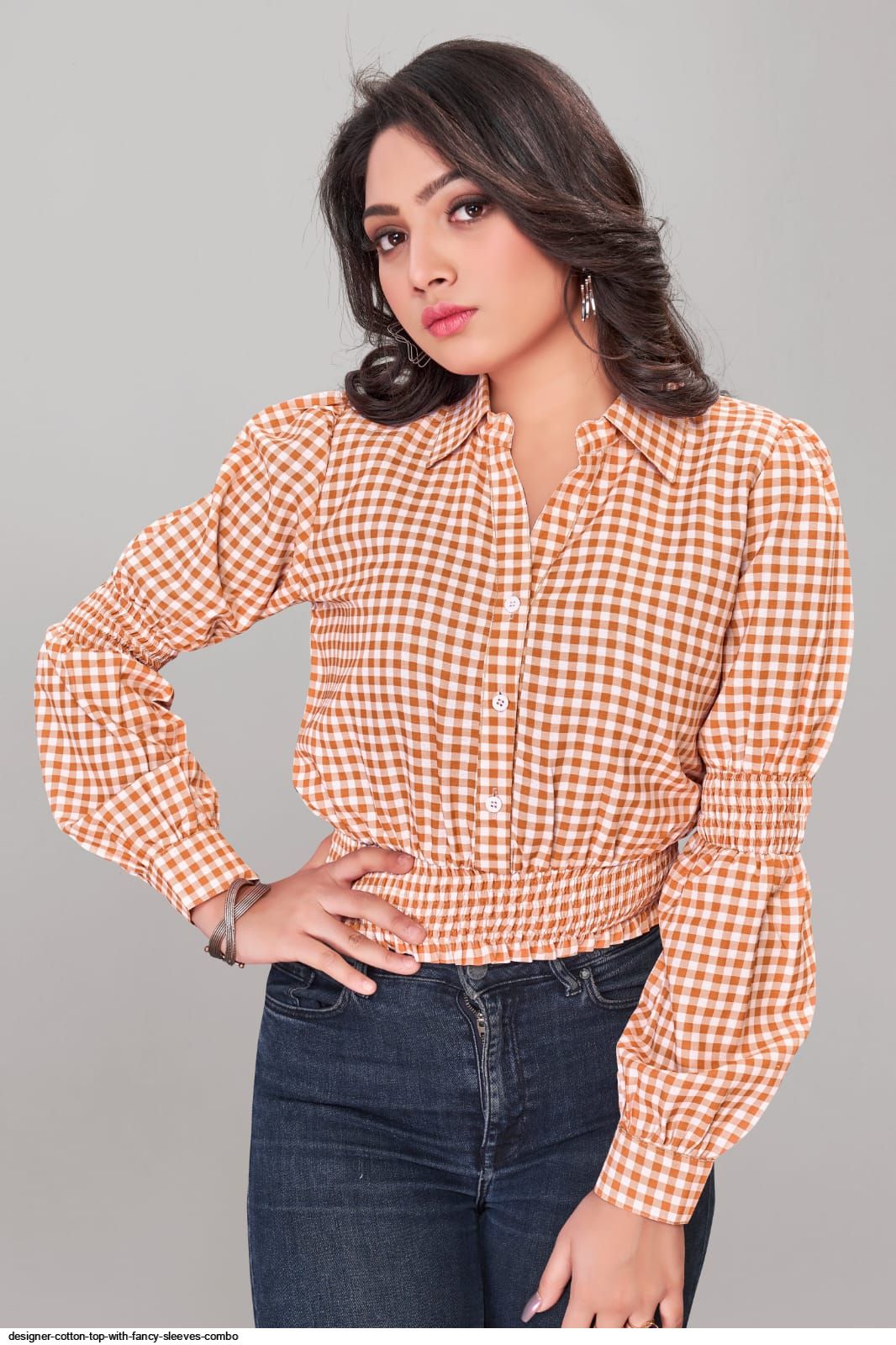 CFCL】POTTERY LUXE SLEEVE TOP POTTERY LUXE LONG BELL SLEEVE TOP