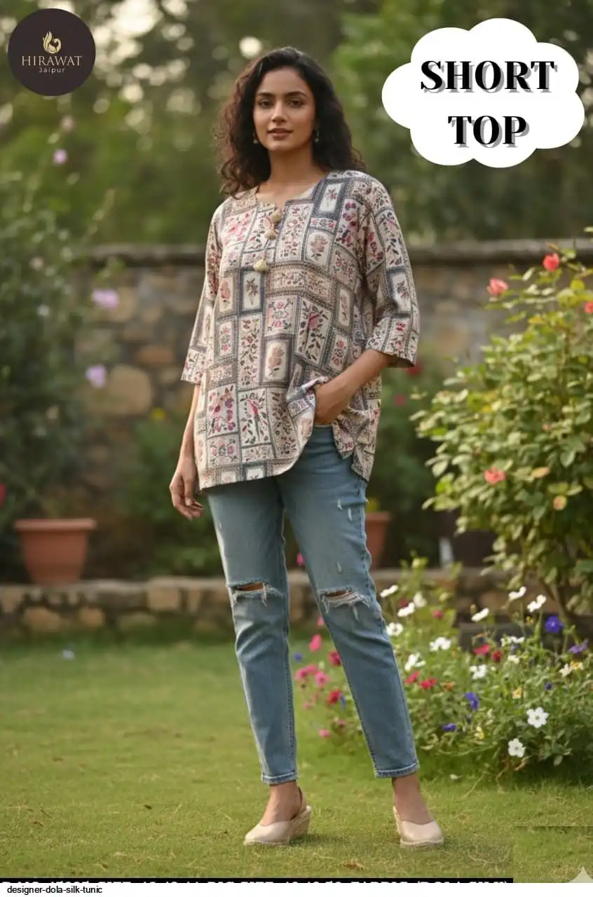 DESIGNER DOLA SILK TUNIC C