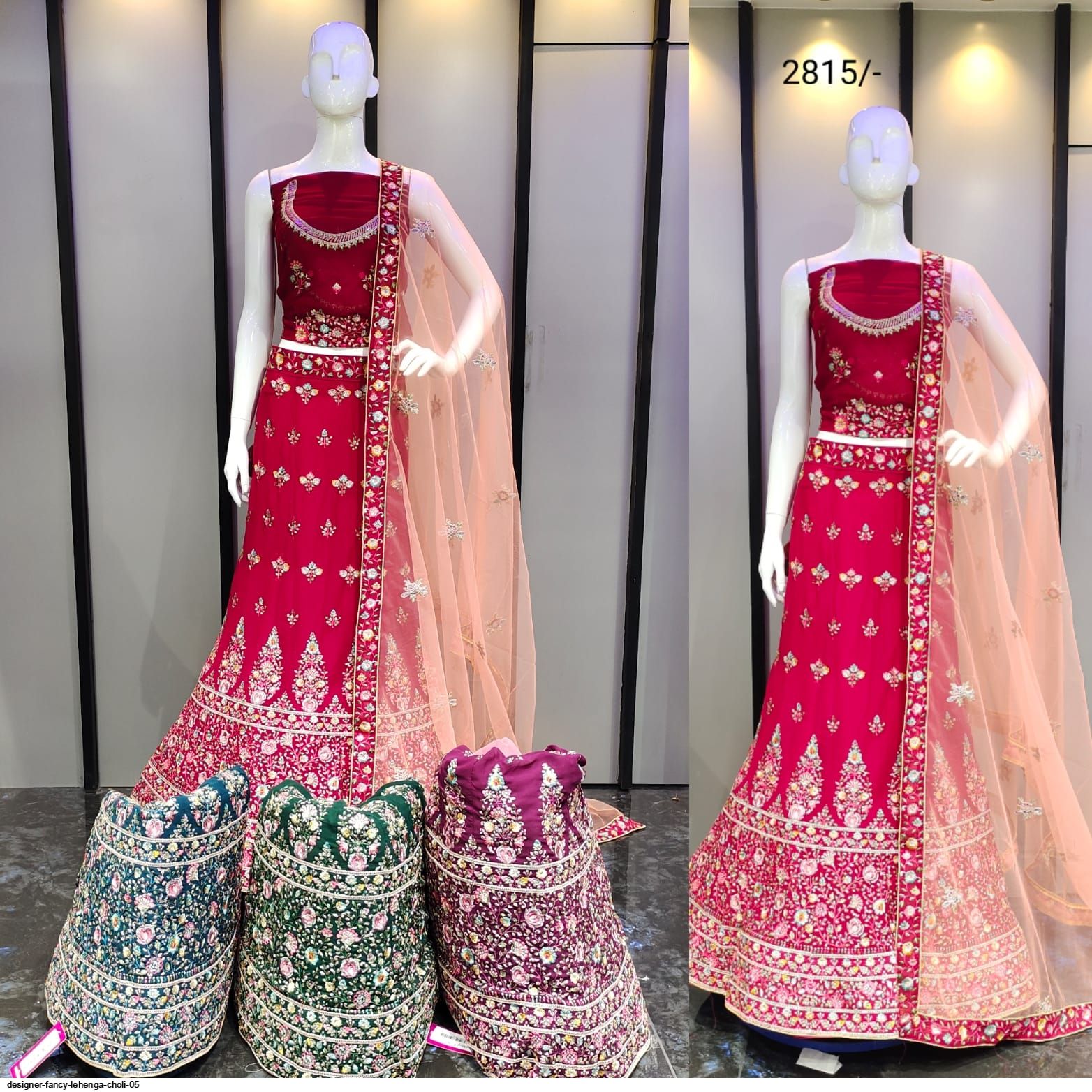 Enigmatic Net Designer Lehenga Choli