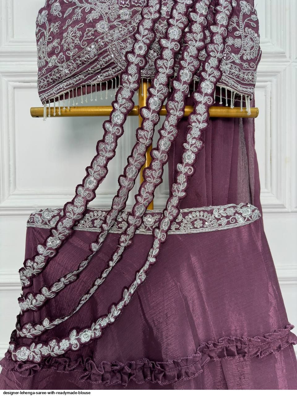 Pin by Lakshmi D on Half saree | Half saree designs, Fashionable saree  blouse designs, Lehnga designs