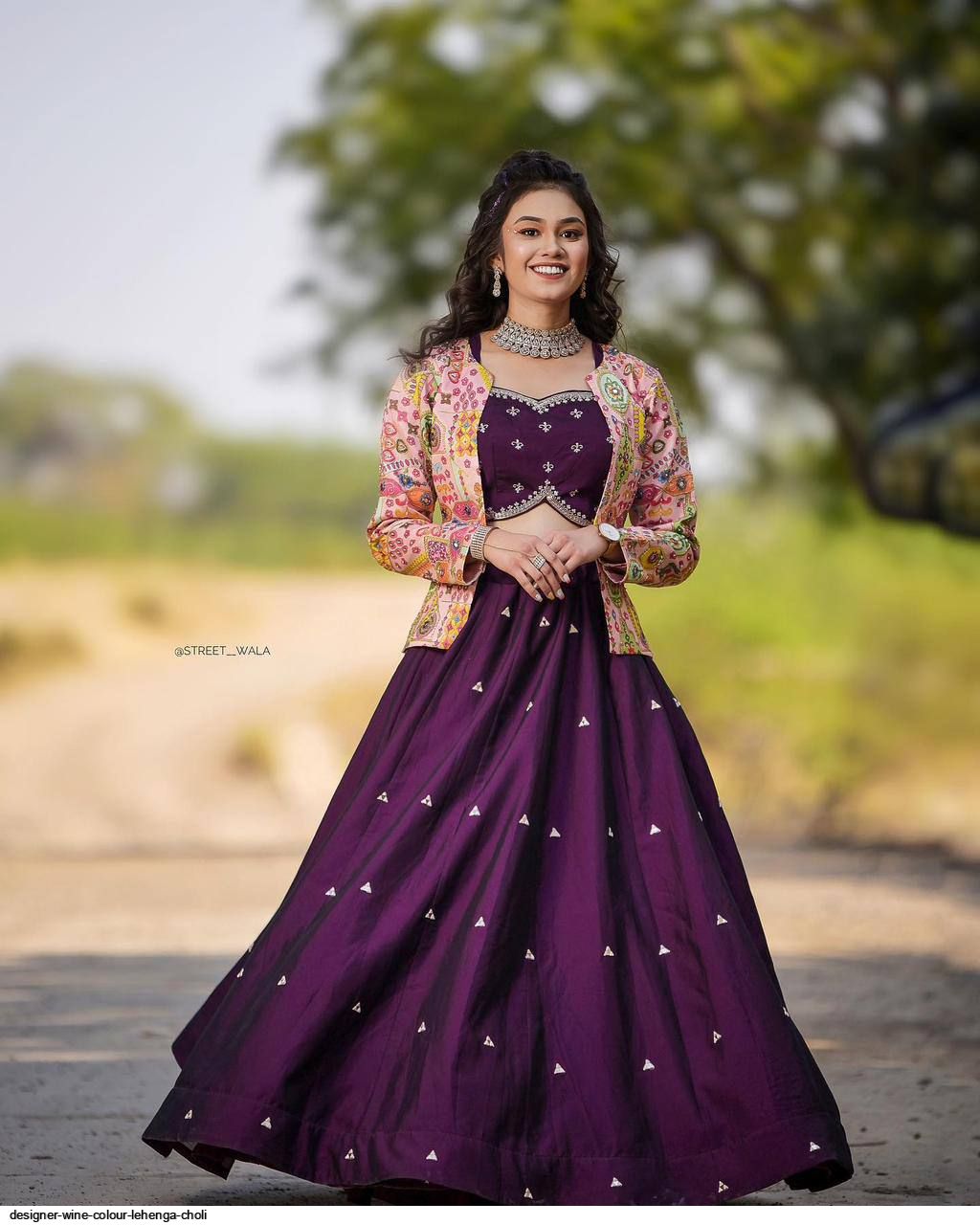 Wine color velvet wedding lehenga choli 1105 | Bridal lehenga online,  Latest bridal lehenga, Indian fashion dresses
