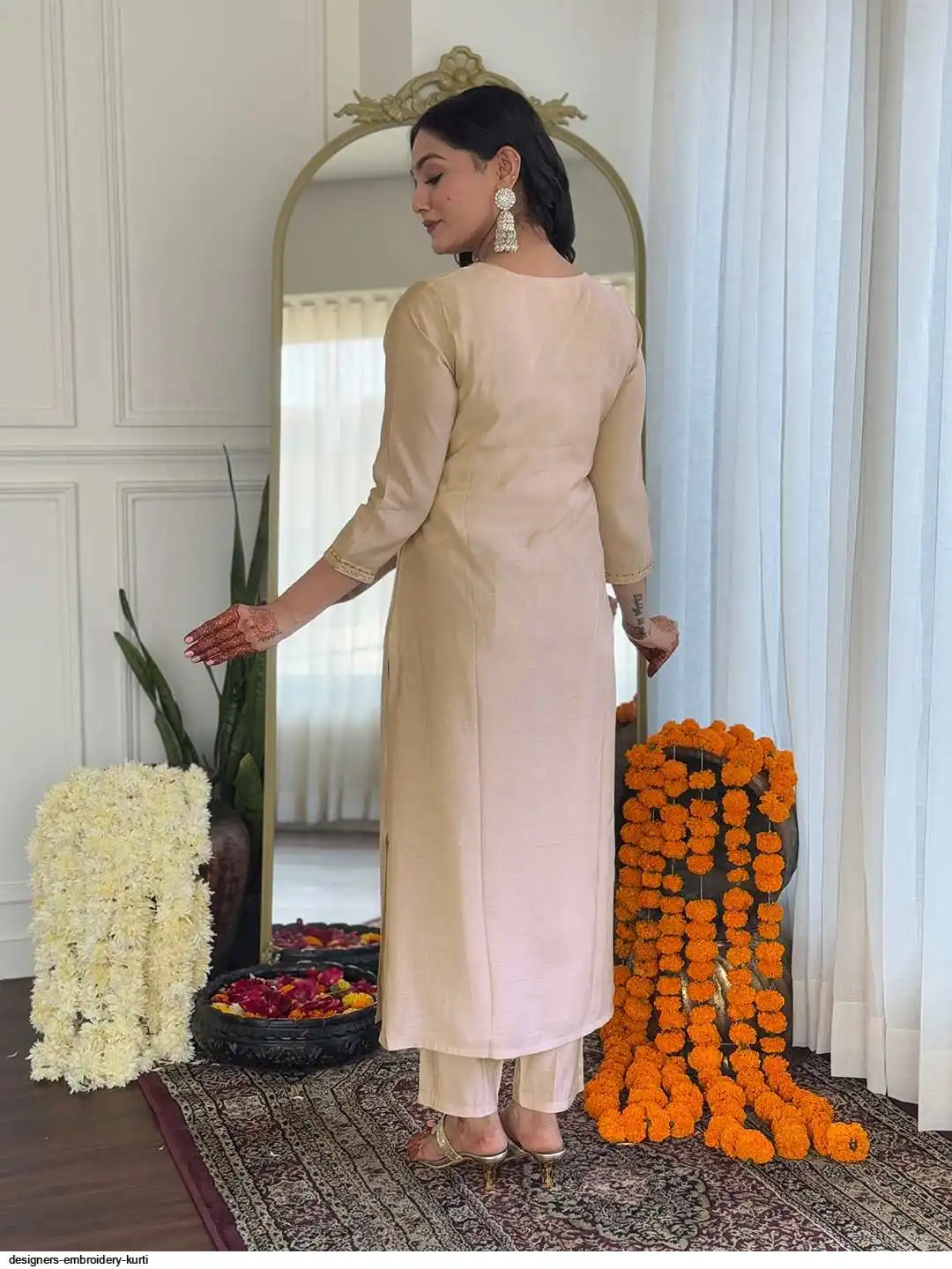 DESIGNERS EMBROIDERY KURTI 8
