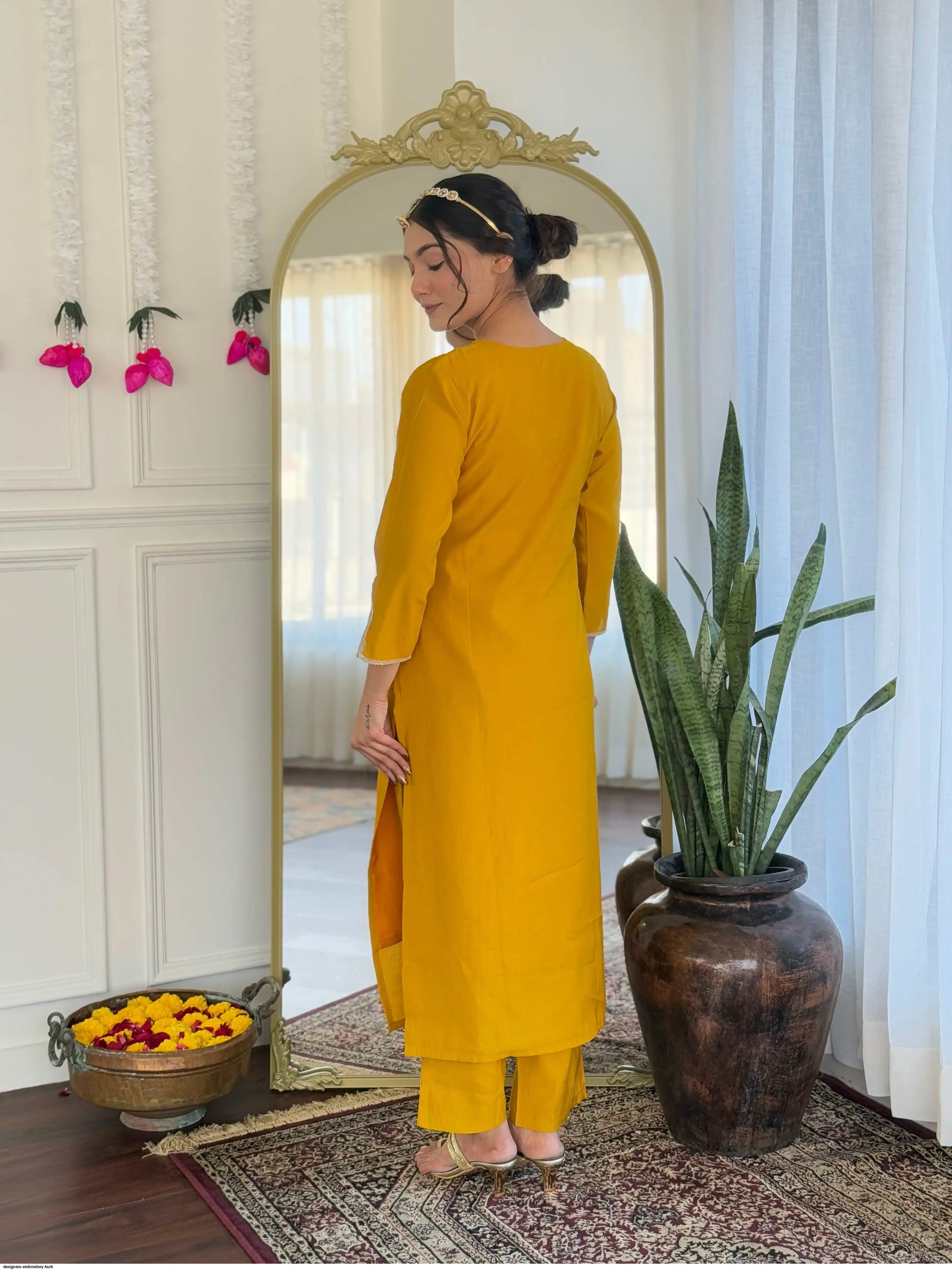 DESIGNERS EMBROIDERY KURTI 9