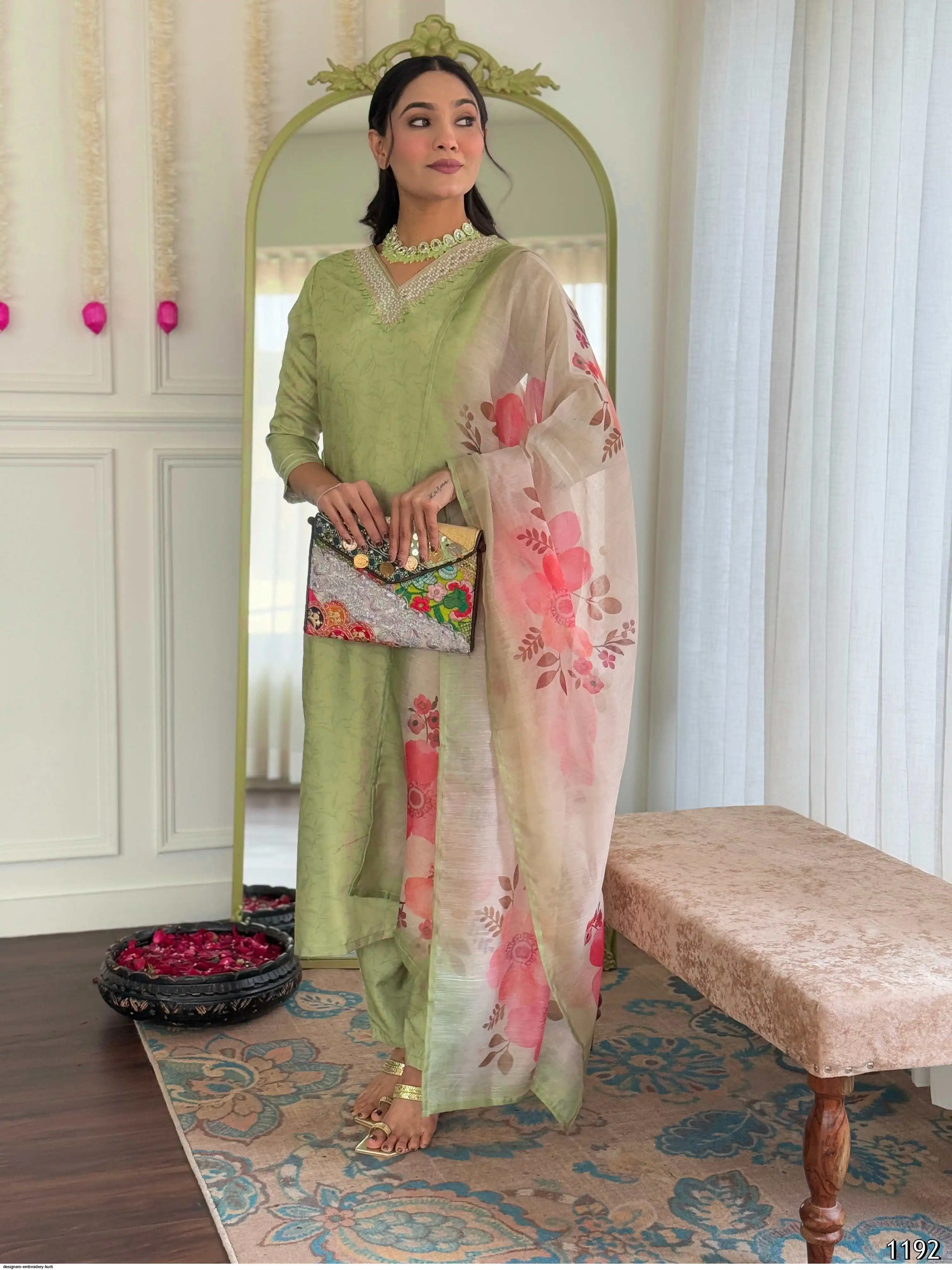 DESIGNERS EMBROIDERY KURTI 2