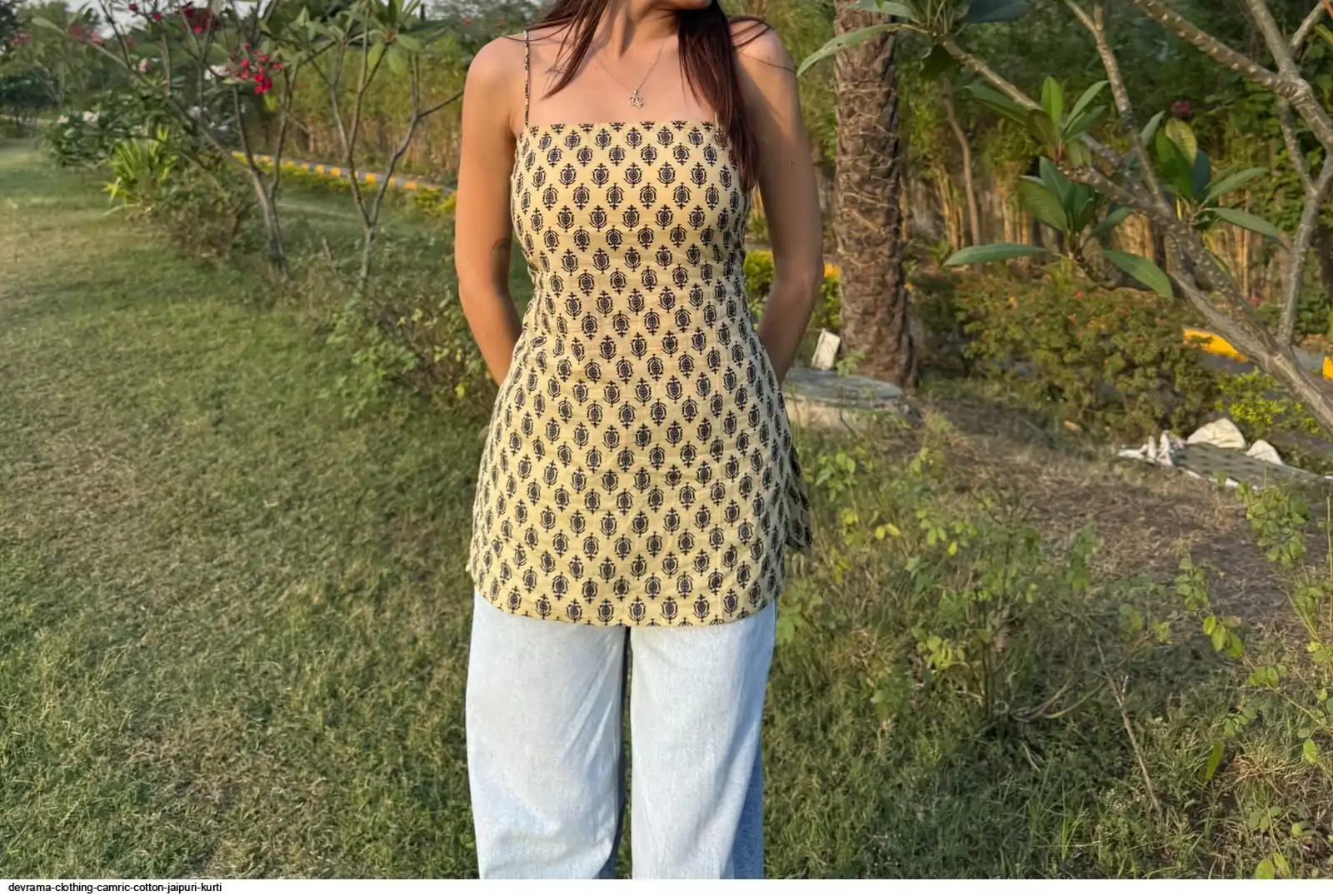 DEVRAMA CLOTHING CAMRIC COTTON JAIPURI KURTI 8