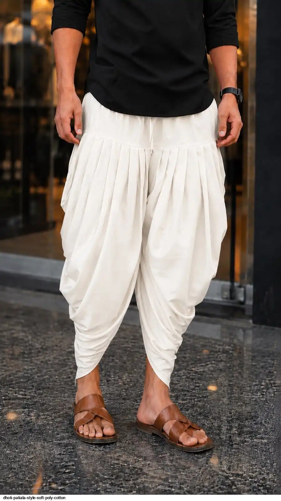 DHOTI PATIALA STYLE SOFT POLY COTTON A