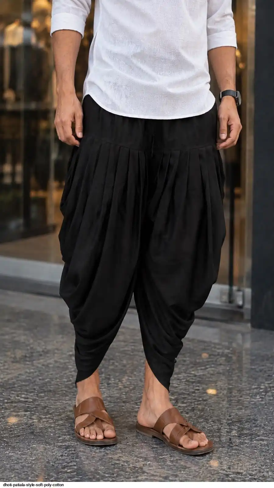 DHOTI PATIALA STYLE SOFT POLY COTTON C