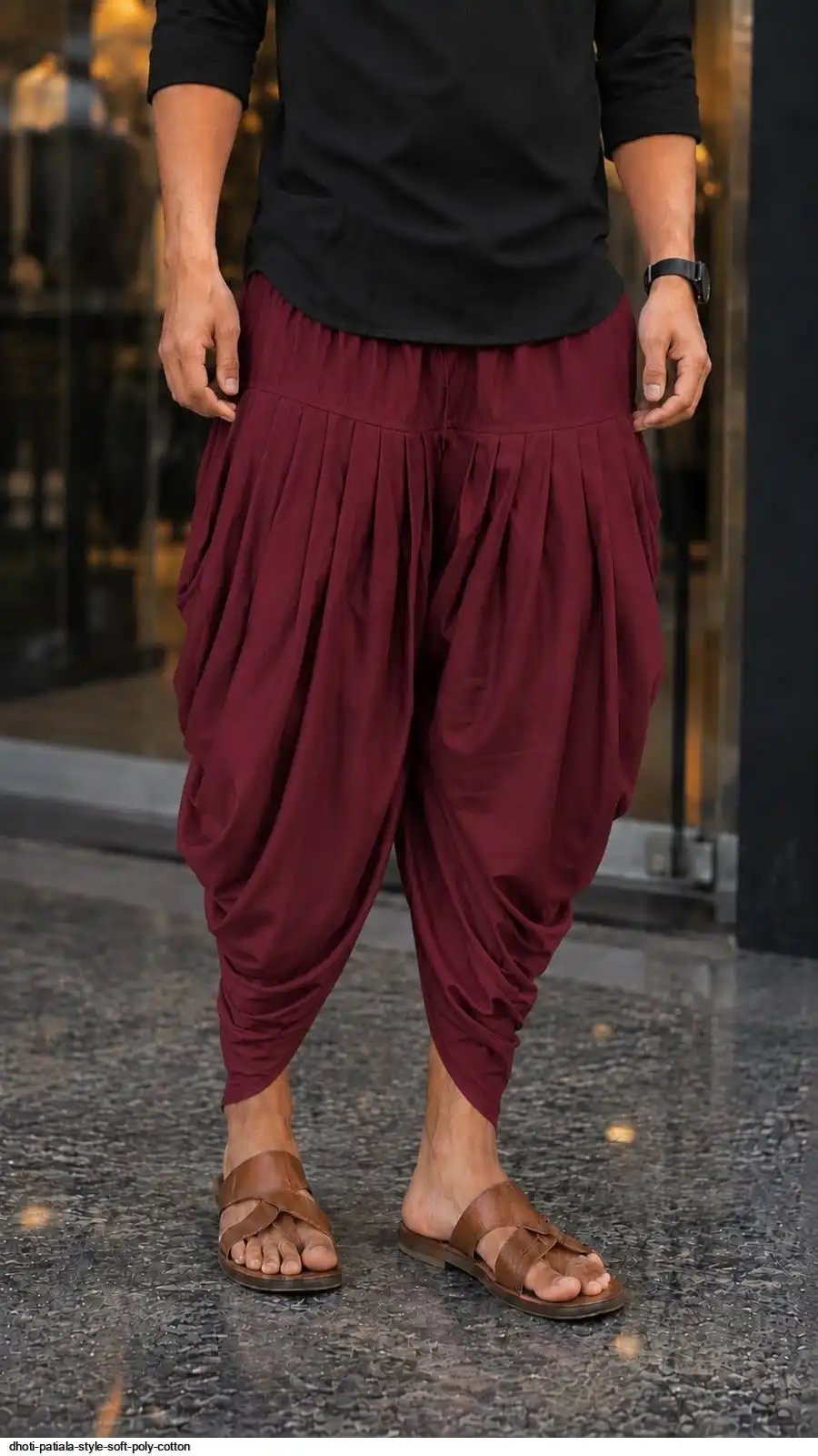 DHOTI PATIALA STYLE SOFT POLY COTTON B
