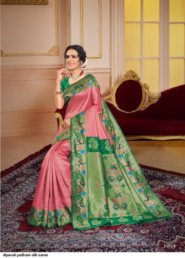 DIPAVALI PAITHANI SILK SAREE 1004