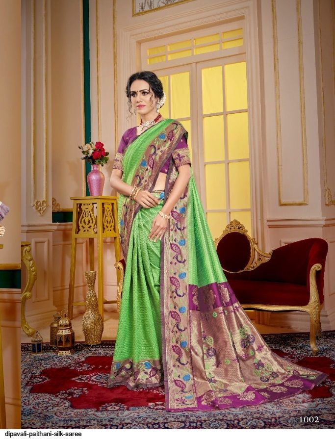 DIPAVALI PAITHANI SILK SAREE 1002