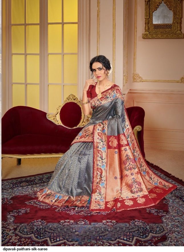 DIPAVALI PAITHANI SILK SAREE 1003