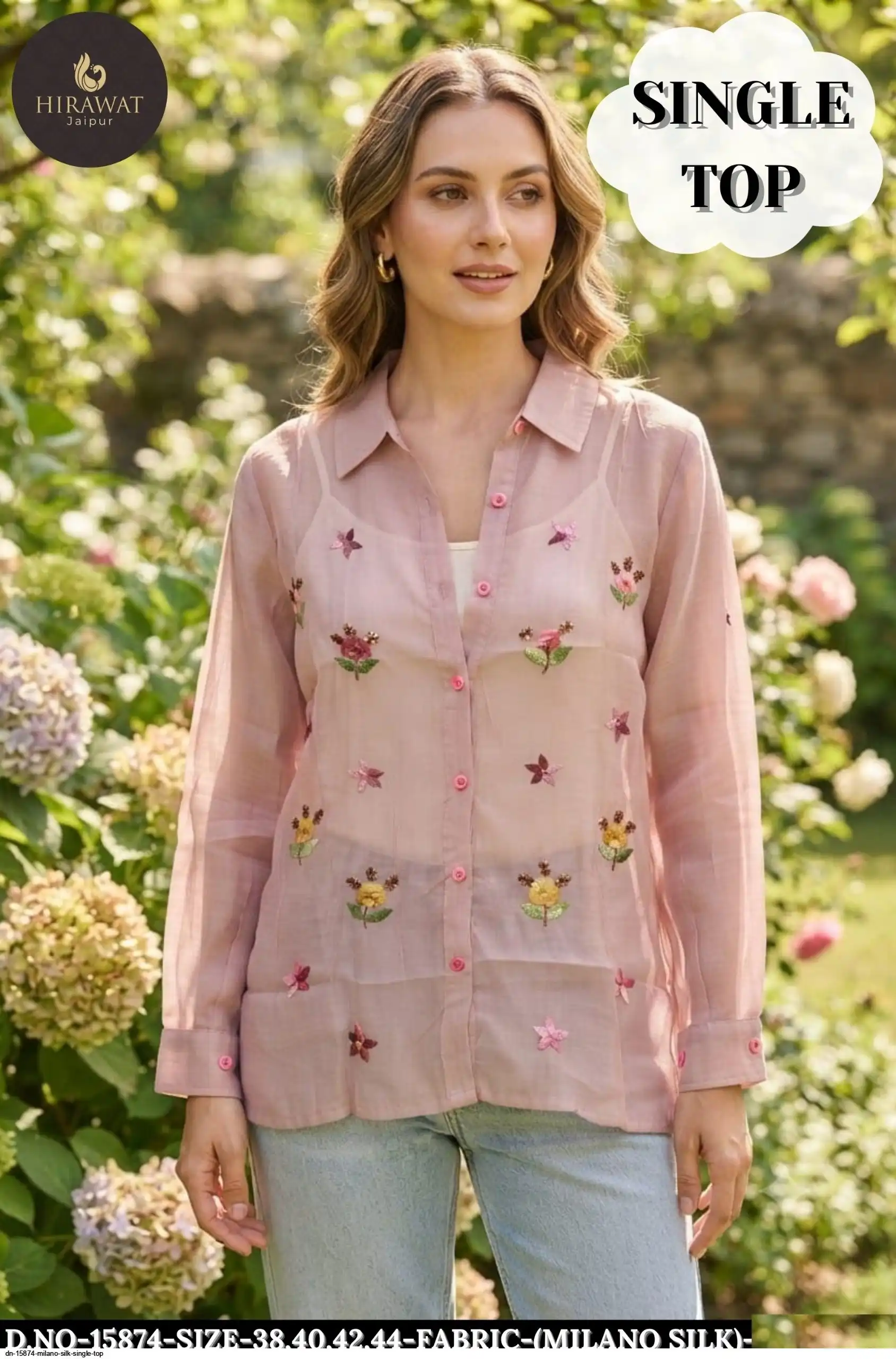 DN 15874 MILANO SILK SINGLE TOP B