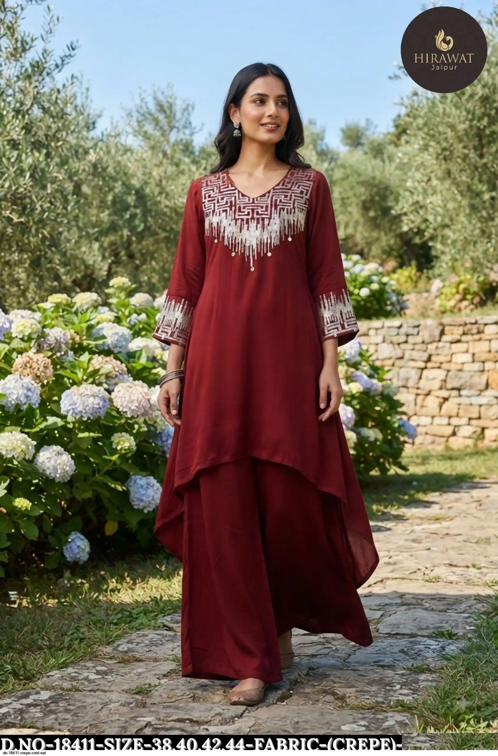 DN 18411 CREPE CORD SET B