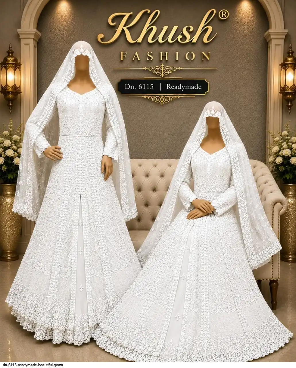 DN 6115 READYMADE BEAUTIFUL GOWN 3