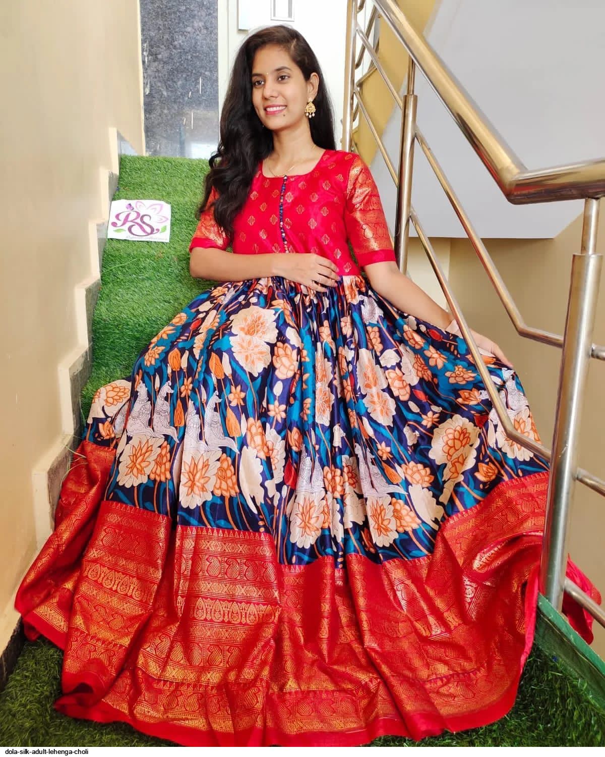 Long Gown With Frill Concept And Bell Sleeves at Rs 750/piece | Printed Gown  in Surat | ID: 23321330512