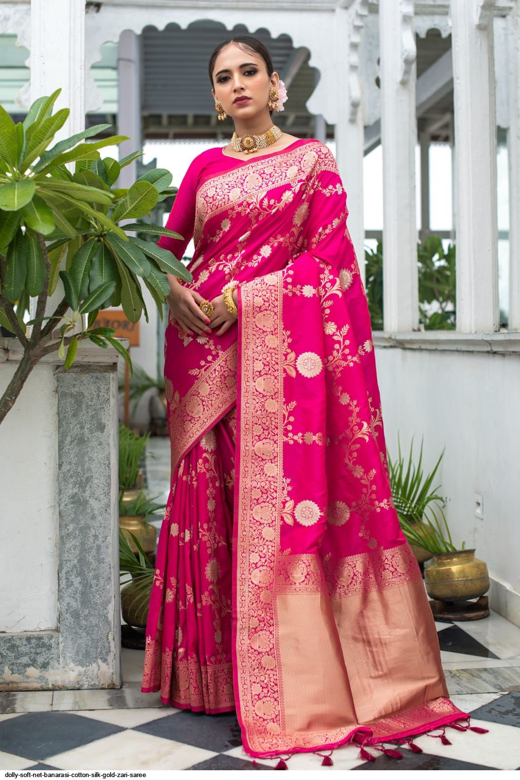 Latest Yellow kanjivaram Silk Saree With Blouse – Bahuji - Premium Silk  Sarees Online Shopping Store