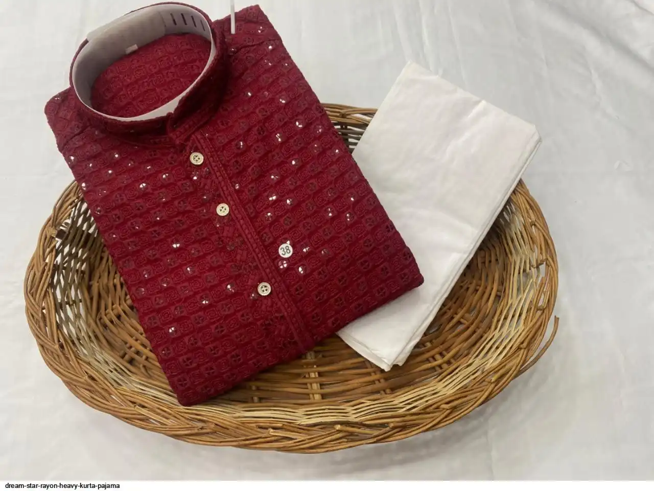 DREAM STAR RAYON HEAVY KURTA PAJAMA F