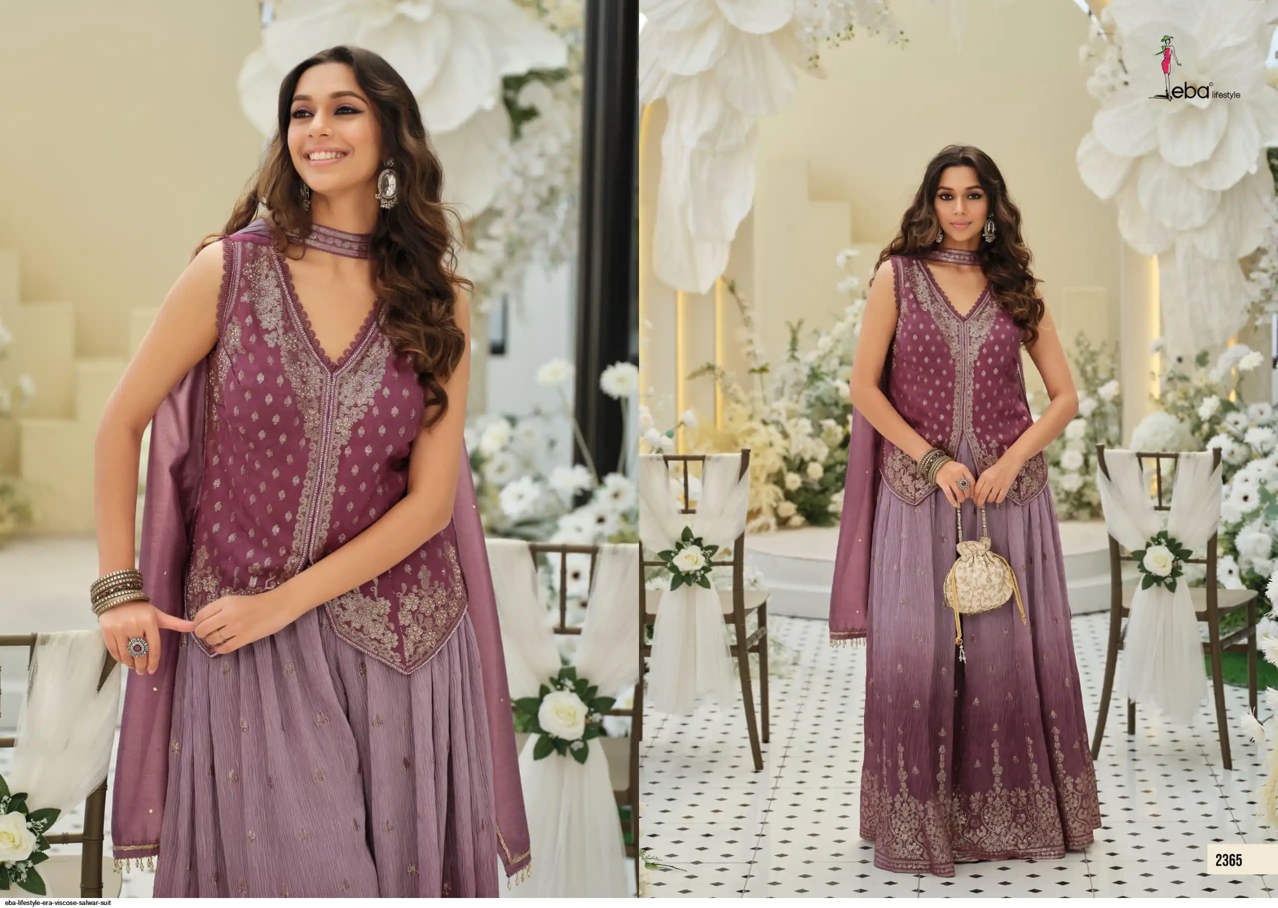 EBA LIFESTYLE ERA VISCOSE SALWAR SUIT 2365