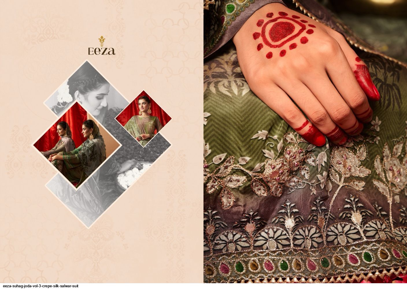 eeza suhag joda vol 3 crepe silk salwar suit 248