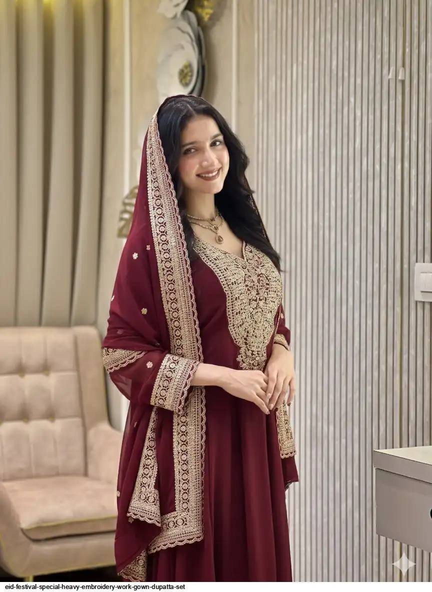 sachin and babi light blue dress Sparkling Eid: Find Your Perfect Eid Dresses Pakistani main image 0