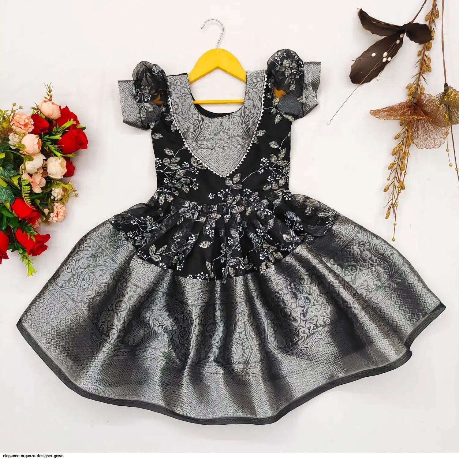 ELEGANCE ORGANZA DESIGNER GOWN B