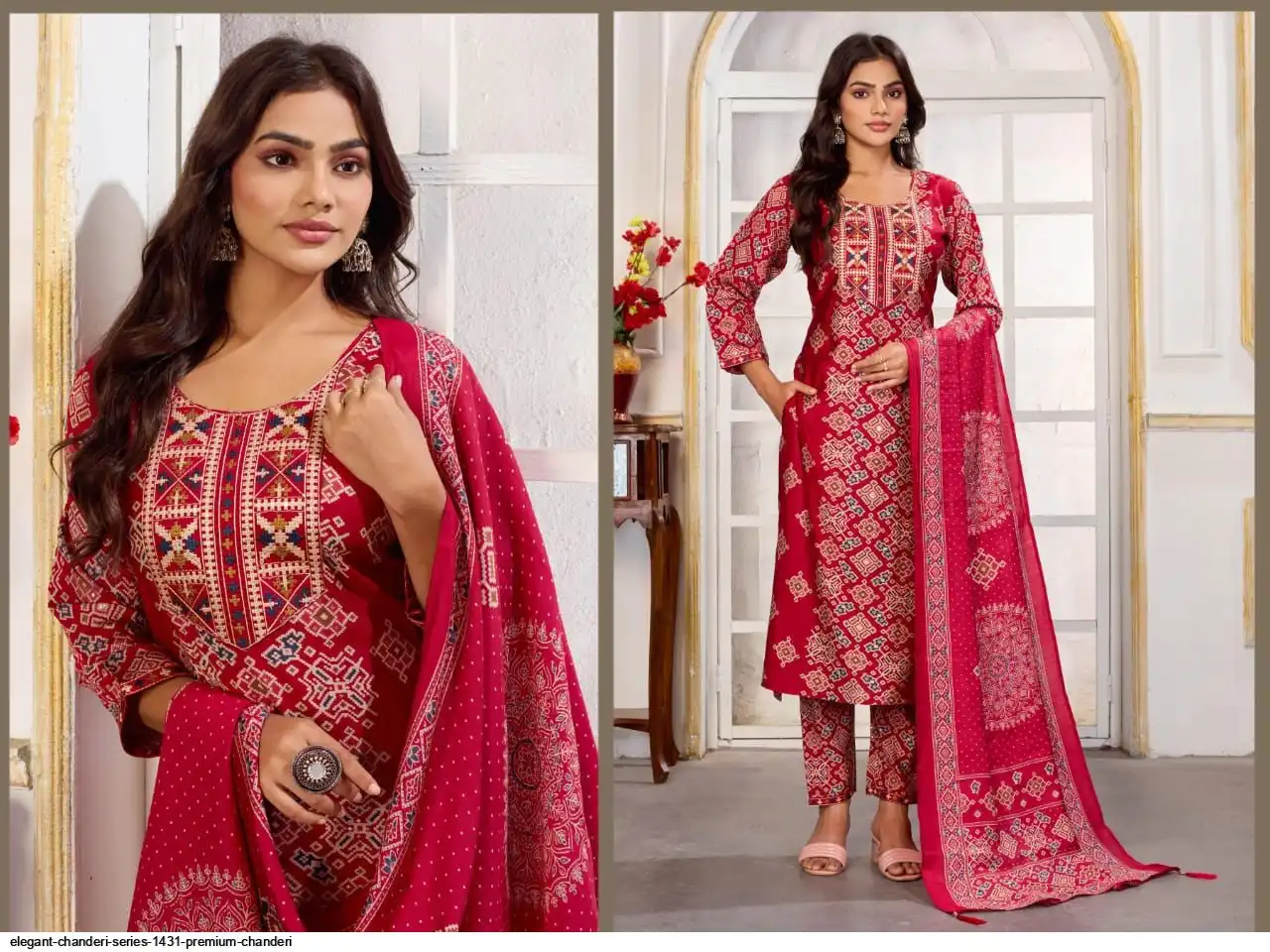 ELEGANT CHANDERI SERIES 1431 PREMIUM CHANDERI
