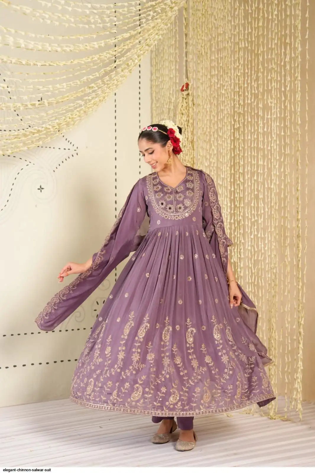 ELEGANT CHINNON SALWAR SUIT C
