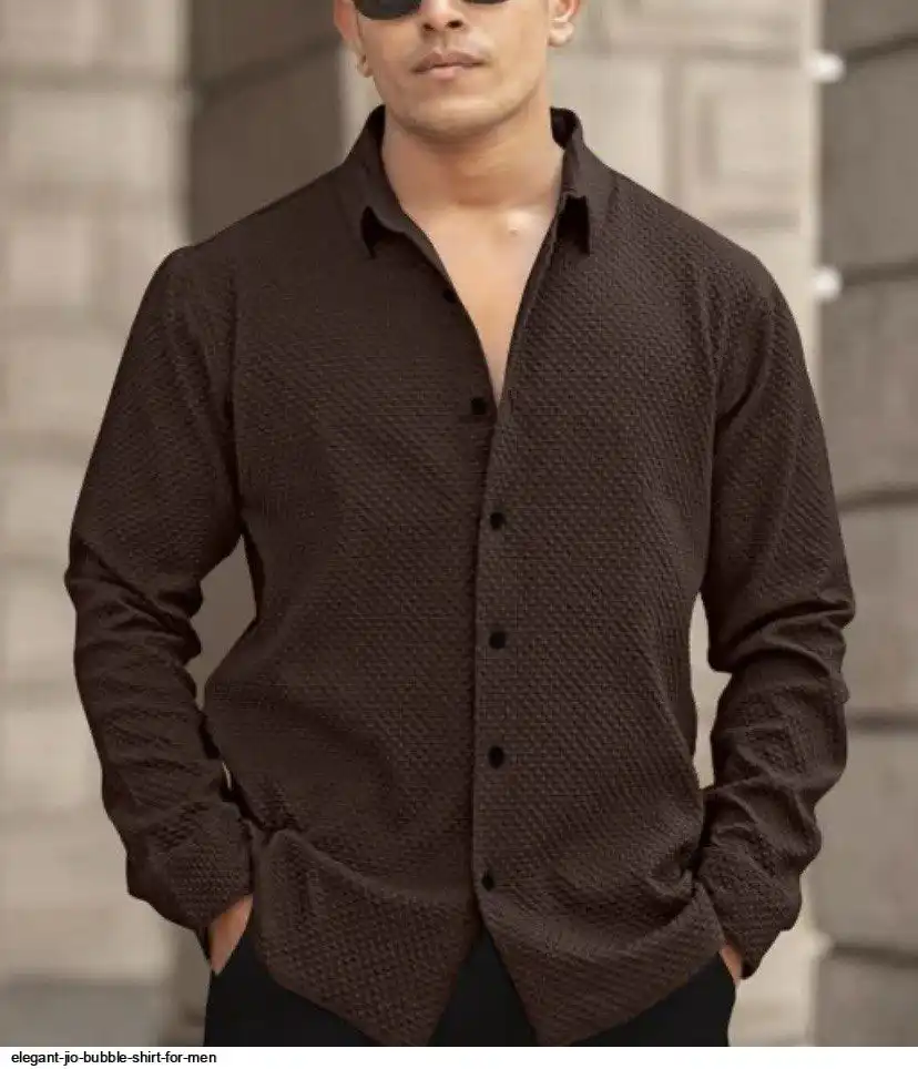ELEGANT JIO BUBBLE SHIRT FOR MEN B