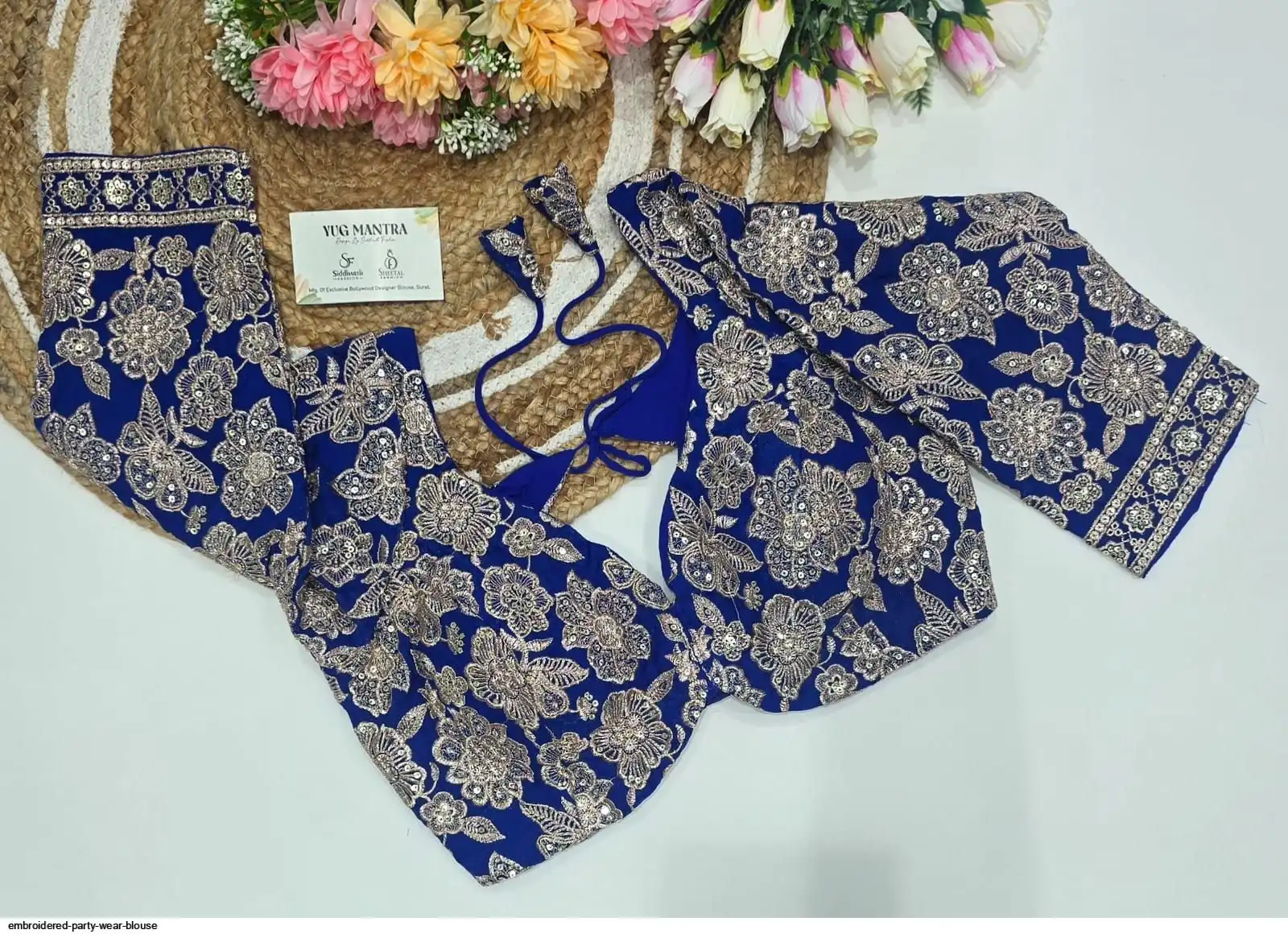 EMBROIDERED PARTY WEAR BLOUSE C