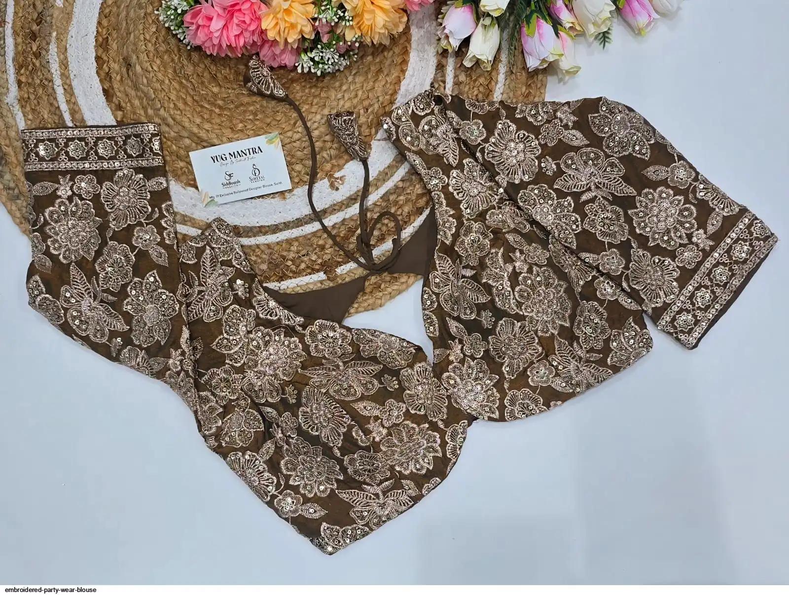 EMBROIDERED PARTY WEAR BLOUSE G