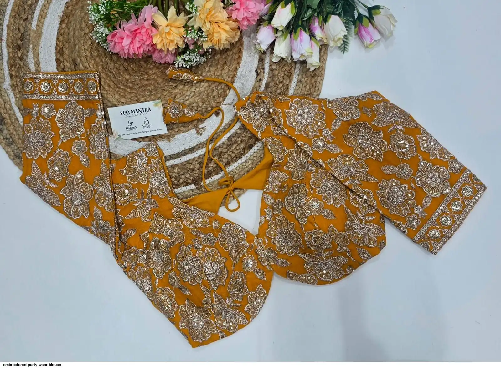 EMBROIDERED PARTY WEAR BLOUSE I