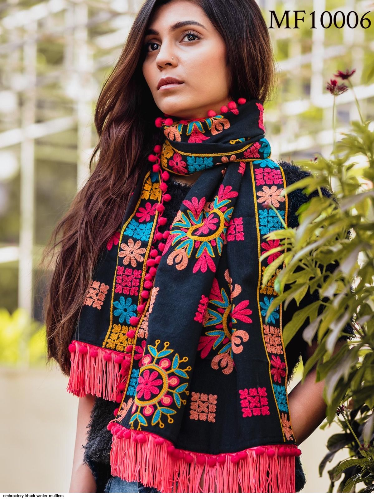 Khaadi Silk Jacket With Dhaka – Sania Maskatiya International