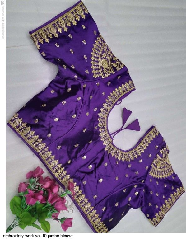 Embroidery Work vol 10 Jumbo Blouse