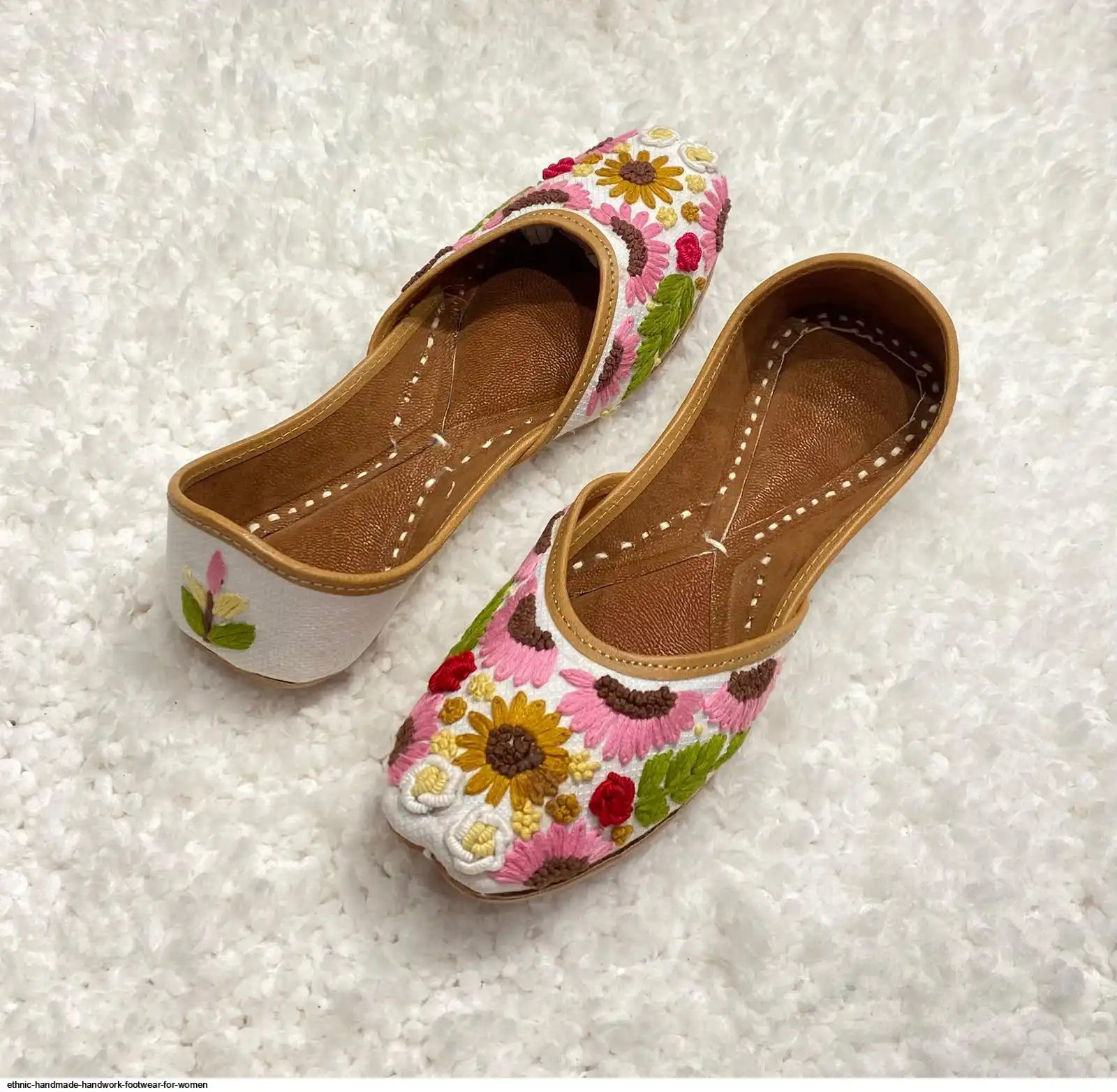 ETHNIC HANDMADE HANDWORK FOOTWEAR FOR WOMEN E