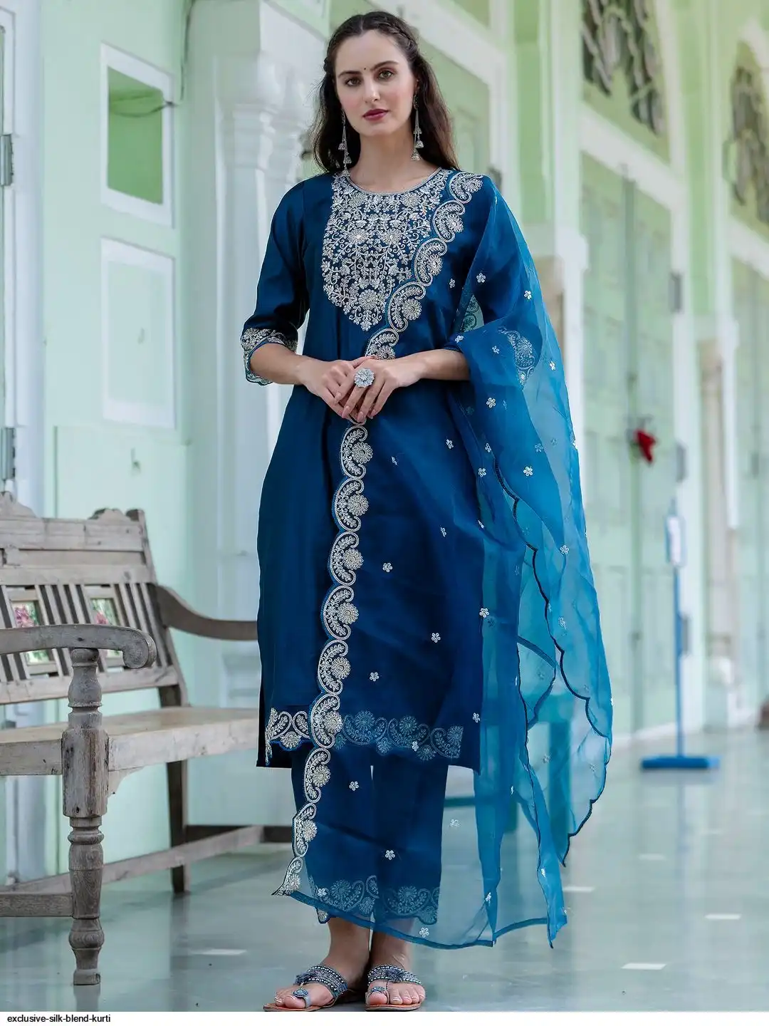 EXCLUSIVE SILK BLEND KURTI