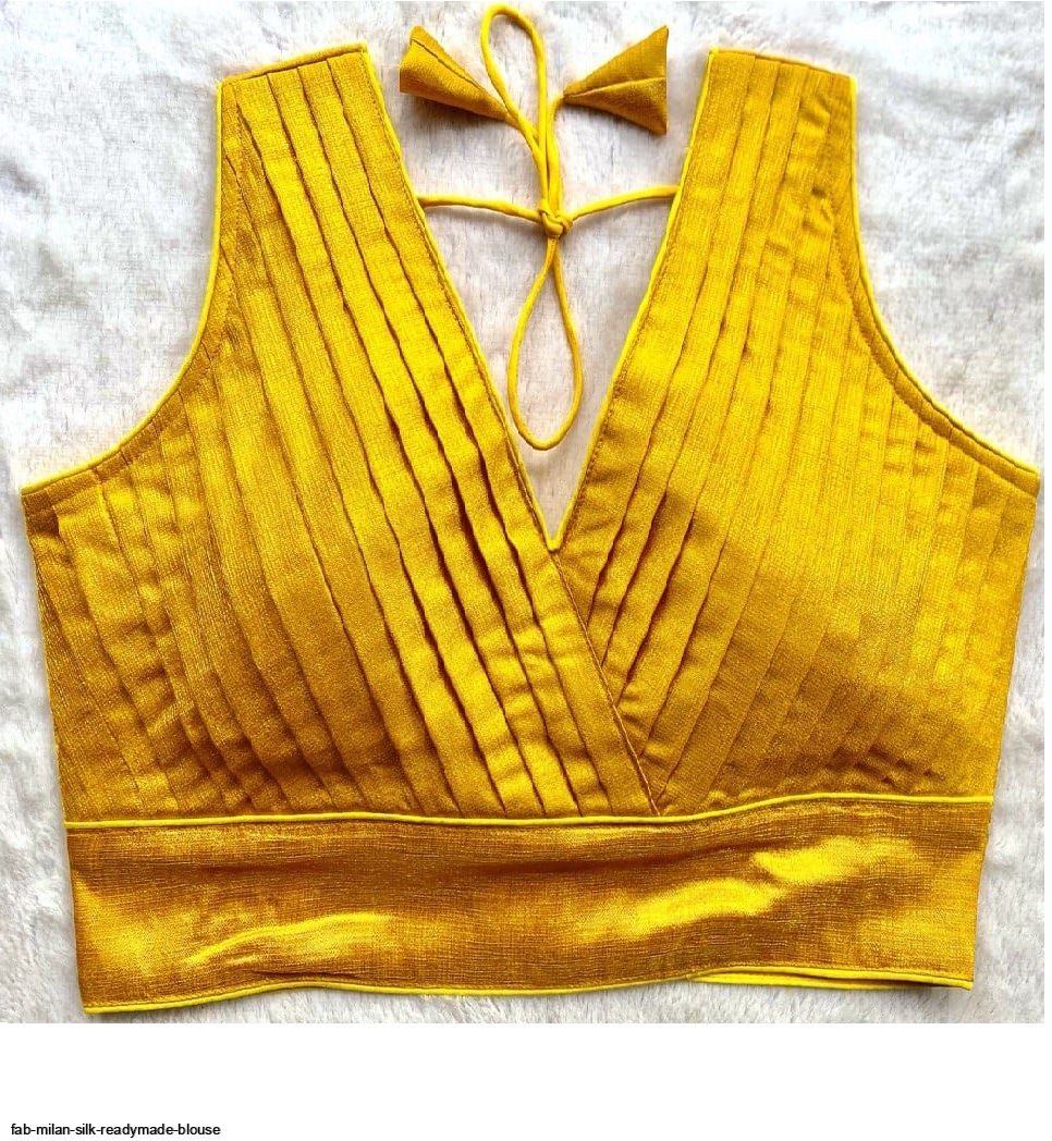 FAB MILAN SILK READYMADE BLOUSE