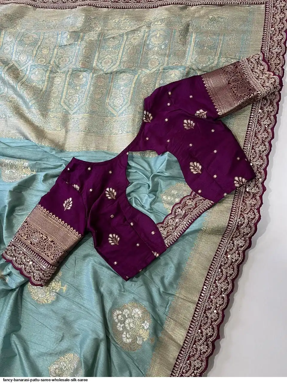 FANCY BANARASI PATTU SAREE WHOLESALE SILK SAREE C