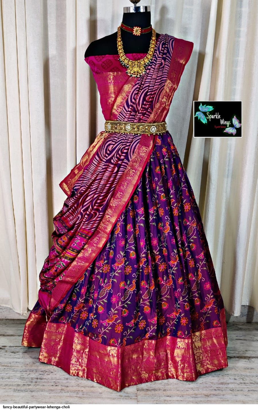 FANCY BEAUTIFUL PARTYWEAR LEHENGA CHOLI