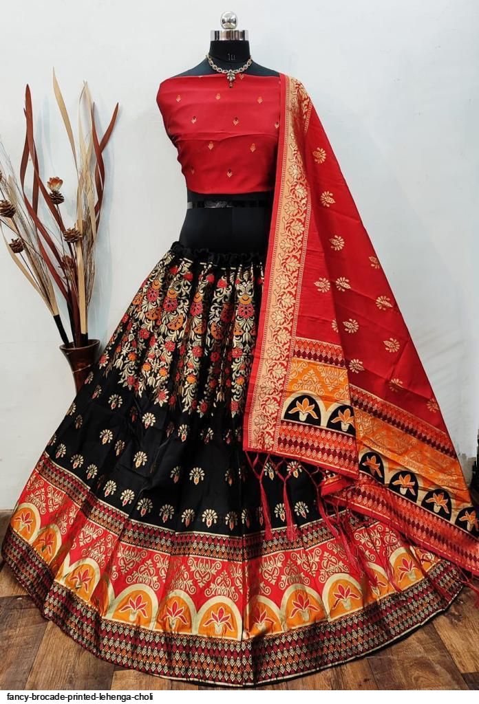 2603 Anjani Art Silk Lehenga Choli – Kavya Style Plus