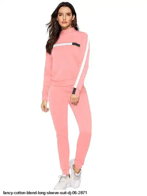 FANCY COTTON BLEND LONG SLEEVE SUIT DJ 06 2871 A