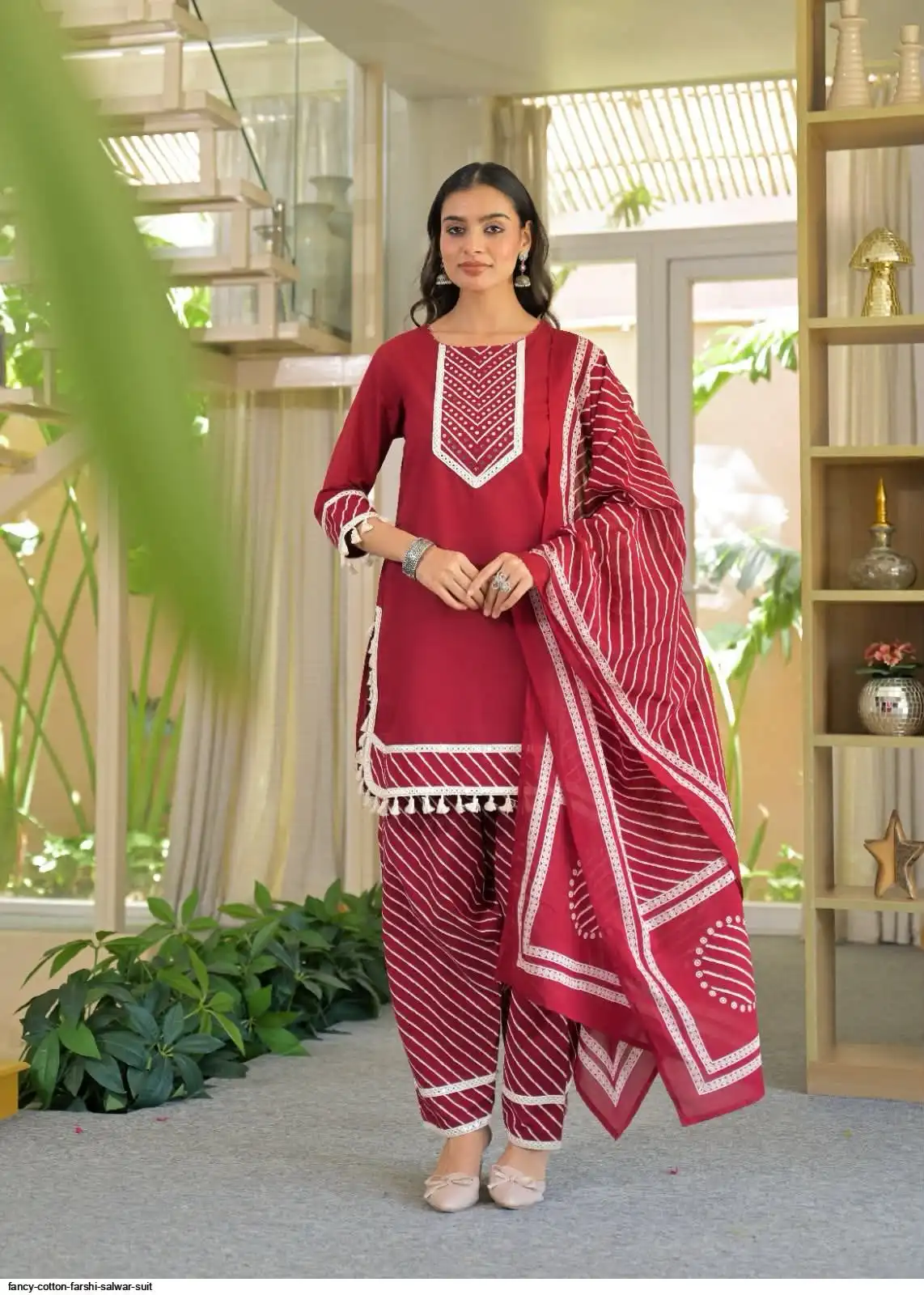 FANCY COTTON SALWAR SUIT 1 B