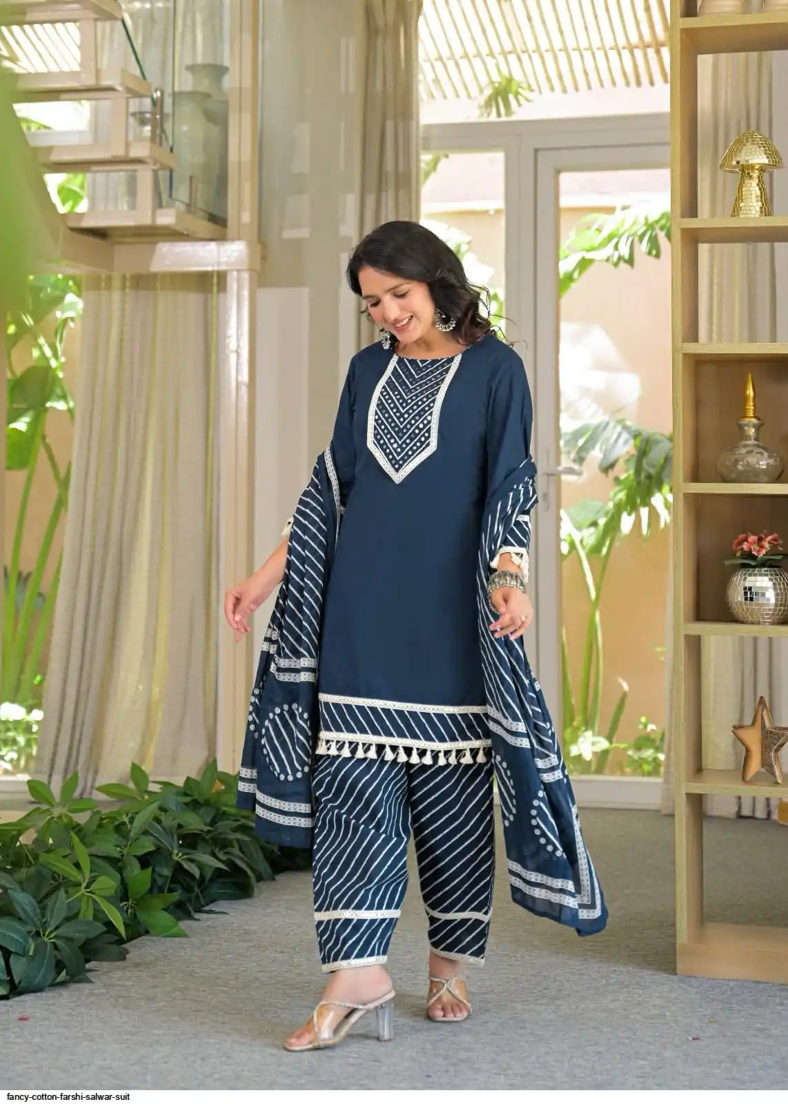 FANCY COTTON SALWAR SUIT 1 C
