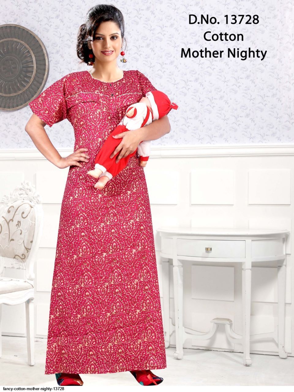 Cotton mother 2024 nighties