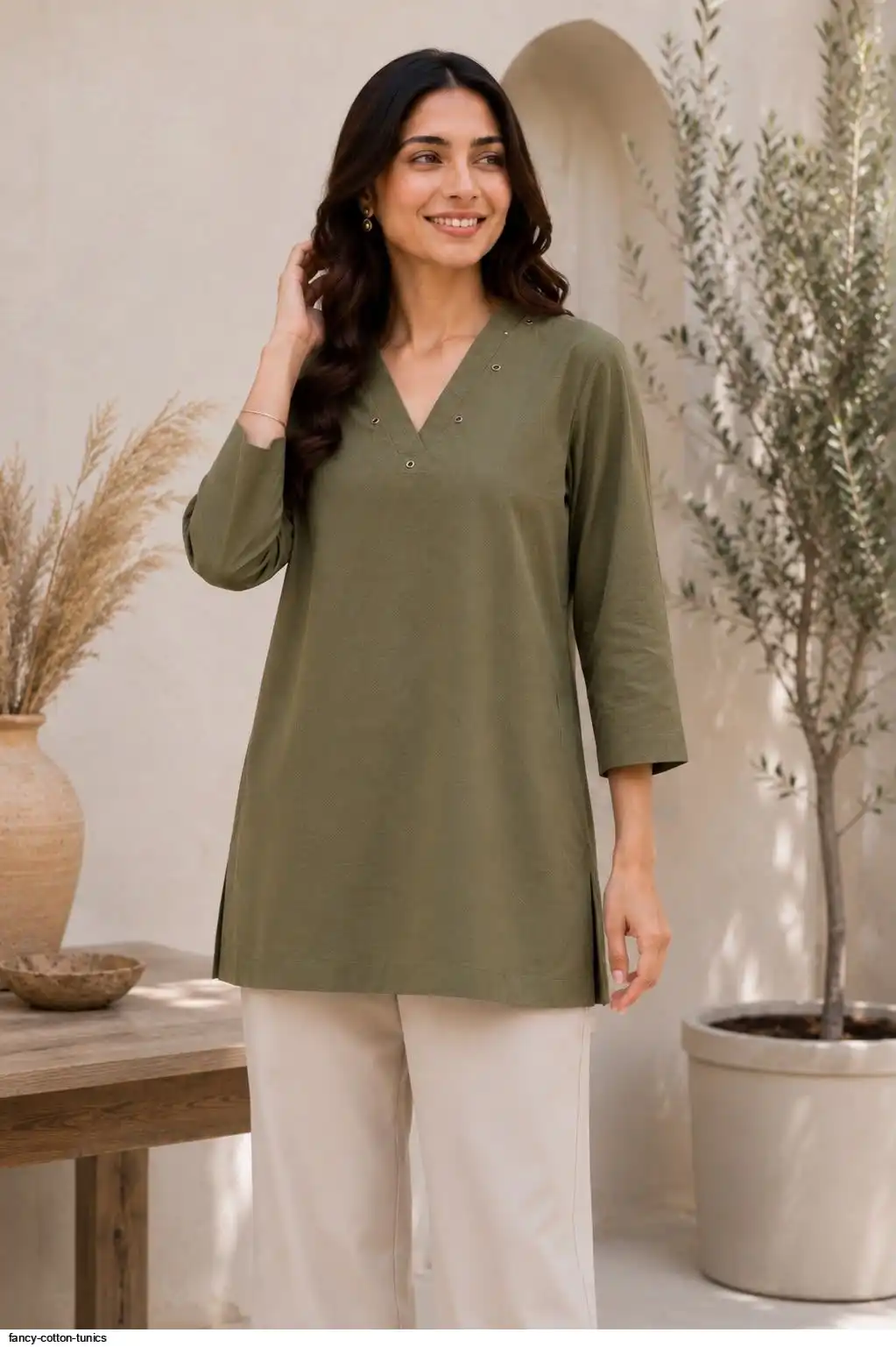 FANCY COTTON TUNICS C