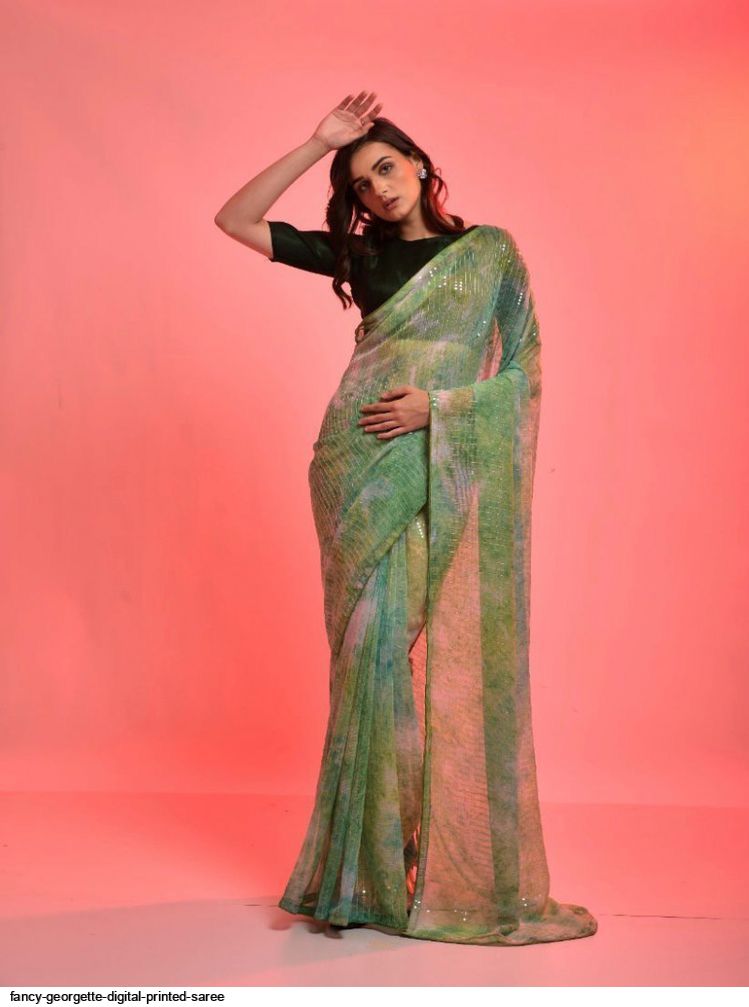 Georgette Saree - Shop Latest Design Georgette Sarees Online