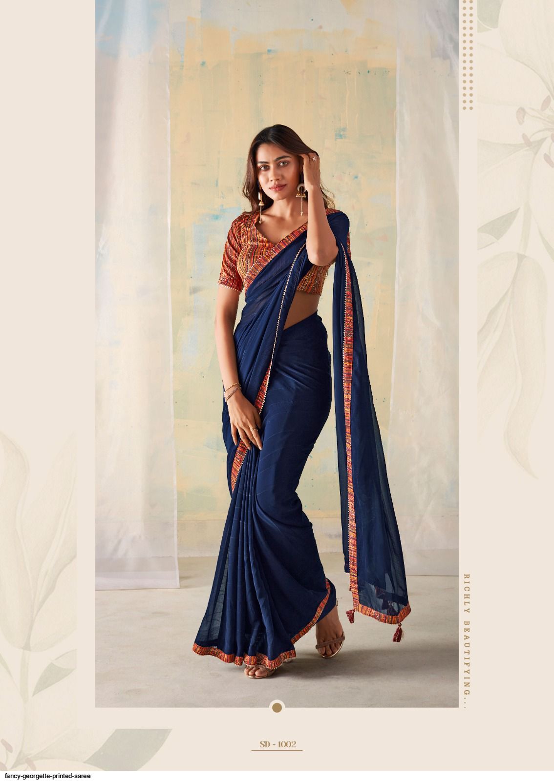 Fancy And Printed Saree - Fancy And Printed Saree buyers, suppliers,  importers, exporters and manufacturers - Latest price and trends